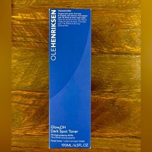 NIB OLE HENRIKSEN GLOW2OH DARK SPOT TONER